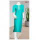 Women Green bordered Straight kurtis