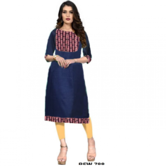 Women Handloom Cotton Patch Work kurtis Women Handloom Cotton Patch Work kurtis