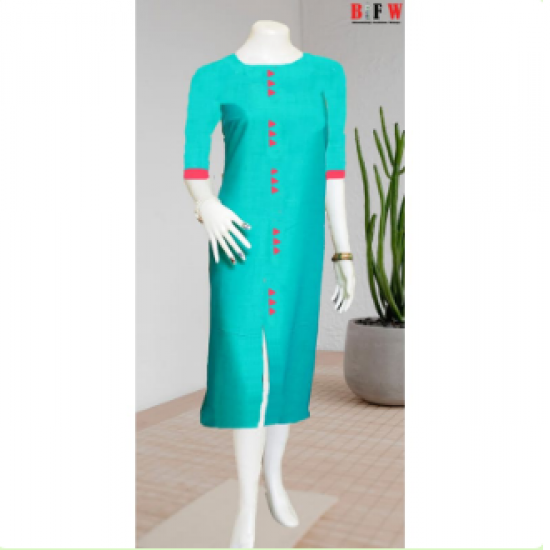 Women Mid Tringle design A Line kurtis Women Mid Tringle design A Line kurtis
