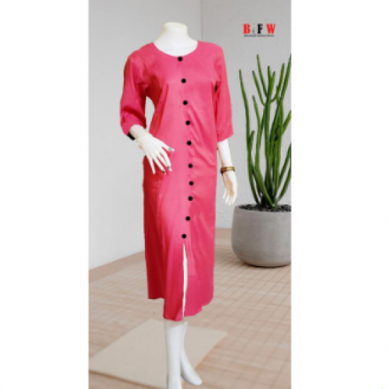women Middel Button kurtis women Middel Button kurtis