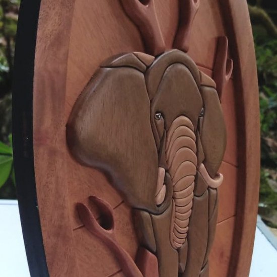 TUSK ELIPHANT WALL DECOR/S.JAYASINGHA WOOD CRAFT. TUSK ELIPHANT WALL DECOR/S.JAYASINGHA WOOD CRAFT.