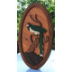 RED FACED MALKOHA WALL DECOR/S.JAYASINGHA WOOD CRA