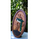 RED FACED MALKOHA WALL DECOR/S.JAYASINGHA WOOD CRA RED FACED MALKOHA WALL DECOR/S.JAYASINGHA WOOD CRA