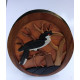 GREY HORNBIL WALL DECOR/S.JAYASINGHA WOOD CRAFT.