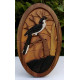 GREY HORNBIL WALL DECOR/S.JAYASINGHA WOOD CRAFT.