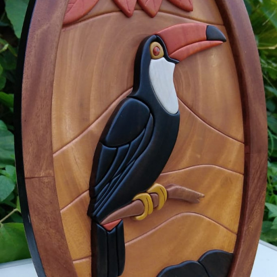 TOOKEN WALL DECOR./ S.JAYASINGHA WOOD CRAFT.