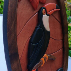 TOOKEN WALL DECOR 02/S.JAYASINGHA WOOD CRAFT.