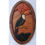 TOOKEN WALL DECOR 02/S.JAYASINGHA WOOD CRAFT.