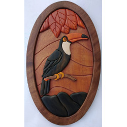 TOOKEN WALL DECOR 02/S.JAYASINGHA WOOD CRAFT.