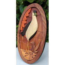WHITE BREASTED WATER HEN WALL DECOR/S.JAYASINGHA W