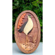 WHITE BREASTED WATER HEN WALL DECOR/S.JAYASINGHA W WHITE BREASTED WATER HEN WALL DECOR/S.JAYASINGHA W