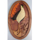 WHITE BREASTED WATER HEN WALL DECOR/S.JAYASINGHA W WHITE BREASTED WATER HEN WALL DECOR/S.JAYASINGHA W