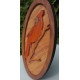 RED CARDINAL WALL DECOR/S.JAYASINGHA WOOD CRAFT. RED CARDINAL WALL DECOR/S.JAYASINGHA WOOD CRAFT.