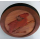 RED CARDINAL WALL DECOR/S.JAYASINGHA WOOD CRAFT. RED CARDINAL WALL DECOR/S.JAYASINGHA WOOD CRAFT.