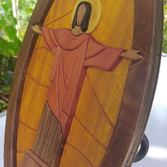 JESUS WALL DECOR/S.JAYASINGHA WOOD CRAFT