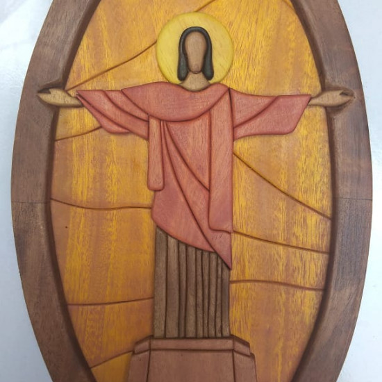 JESUS WALL DECOR/S.JAYASINGHA WOOD CRAFT