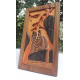 BEAR WALL DECOR/S.JAYASINGHA WOOD CRAFT.