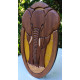 ELEPHANTS WALL DECOR/S.JAYASINGHA WOOD CRAFT.