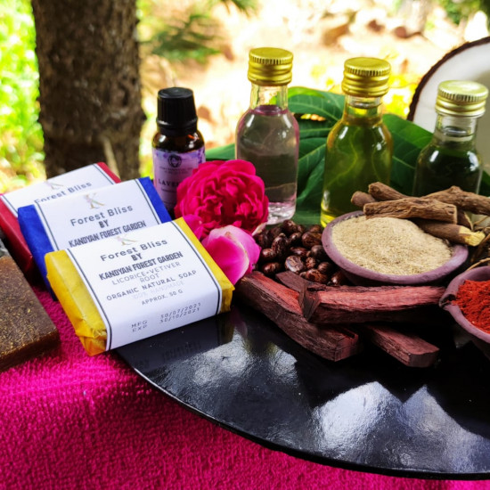 Licorice and Vetiver- Herbal Soap 100G Licorice and Vetiver- Herbal Soap 100G