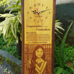 Personalized Engraved Wooden Photo Plaque