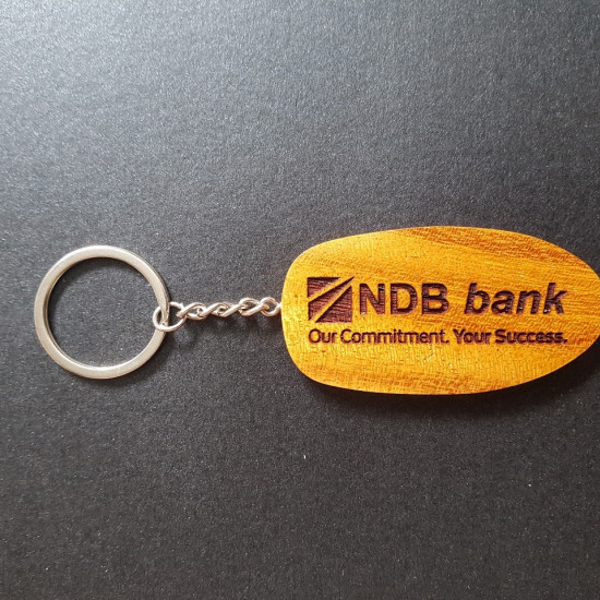 Wooden Key tag