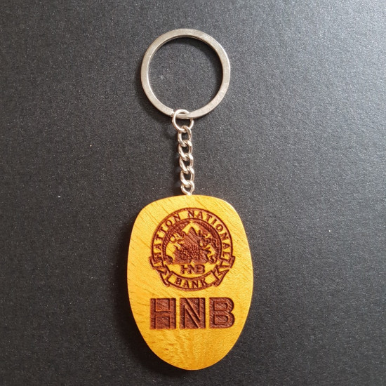 Wooden Key tag