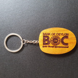 Wooden Key tag