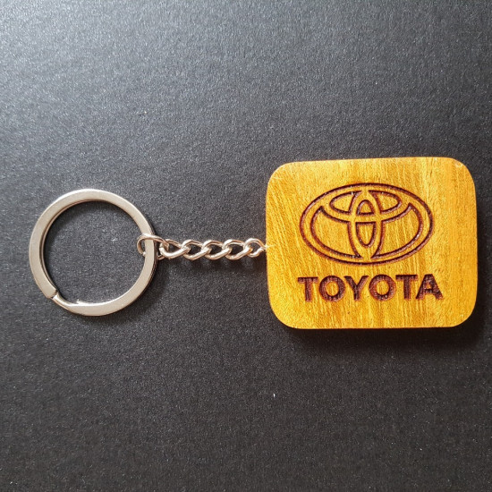Wooden Key tag