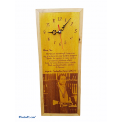 Personalized Engraved Wooden Photo Plaque