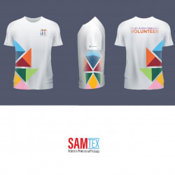 CREW NECK WETLOOK T-SHIRT  (PROMOTIONAL)