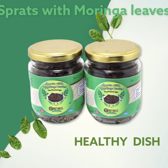Mithra's Sprats with Moringa Leaves (200g) Mithra's Sprats with Moringa Leaves (200g)