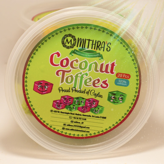 Mithra’s Coconut Toffees Mithra’s Coconut Toffees