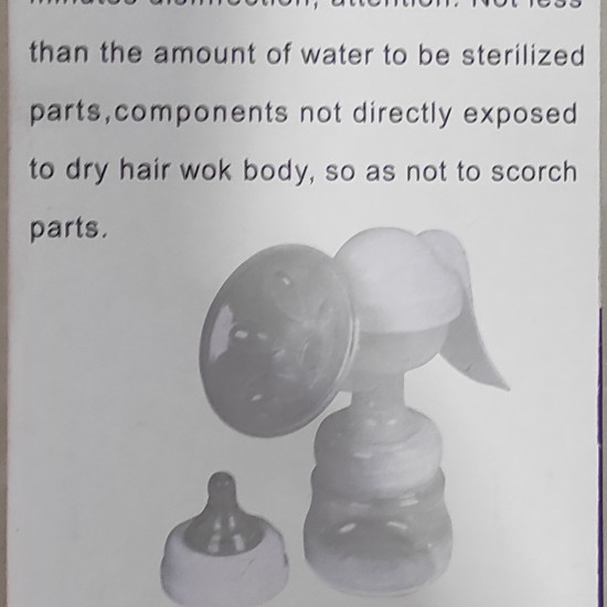 Dr.Gym Manual breast pump