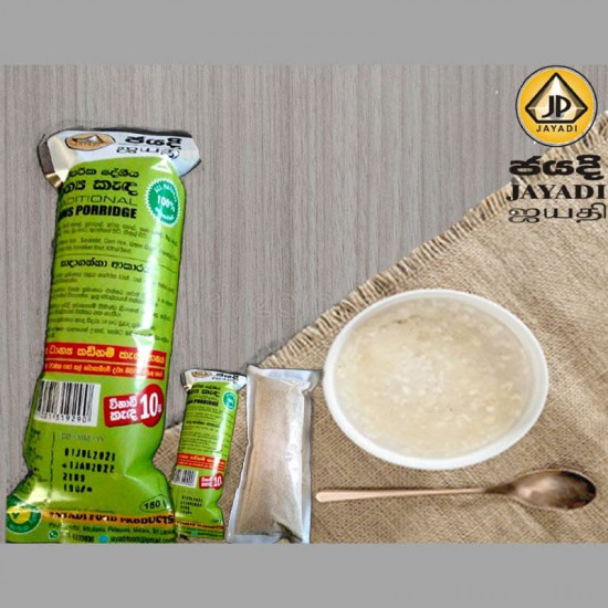Jayadi grains porridge pack (Instant) 150g Jayadi grains porridge pack (Instant) 150g