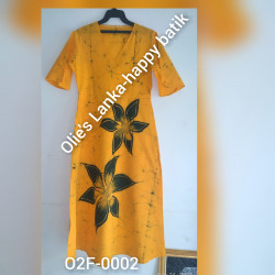 Batik A-line Frock