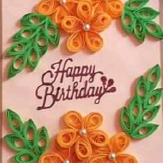 Paper Quilling Birthday Cards
