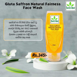 Saffron Natural Fairness Face wash