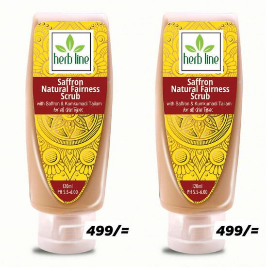 Saffron Natural Fairness Scrub Saffron Natural Fairness Scrub
