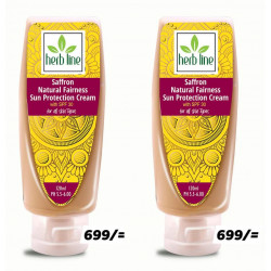 Saffron Natural Fairness sun protection Cream