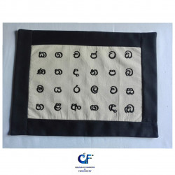 TABLE MATS WITH SINHALA LETTERS