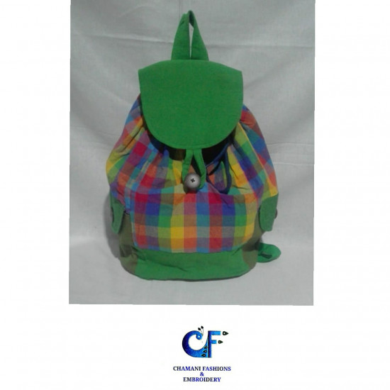 Handloom back pack