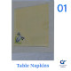 Hand embroidery napkins