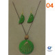 Handmade Jewelry set (batik)