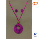 Handmade Jewelry set (batik)