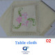Shadow work table cloth (6 chairs )
