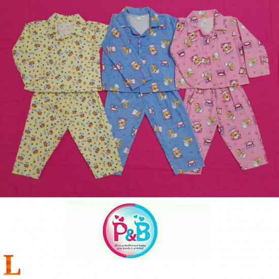 FLANNEL PIJAMA - LARGE / EXTRA LARGE SIZE