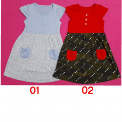 GIRL FROCK KNITTED - EXTRA LARGE