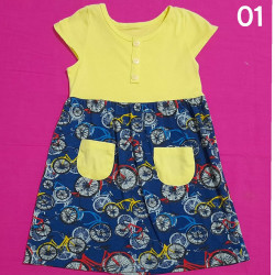 GIRL FROCK KNITTED - LARGE