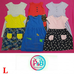 GIRL FROCK KNITTED - LARGE