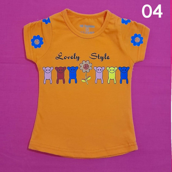 GIRL T-SHIRT - SMALL SIZE GIRL T-SHIRT - SMALL SIZE